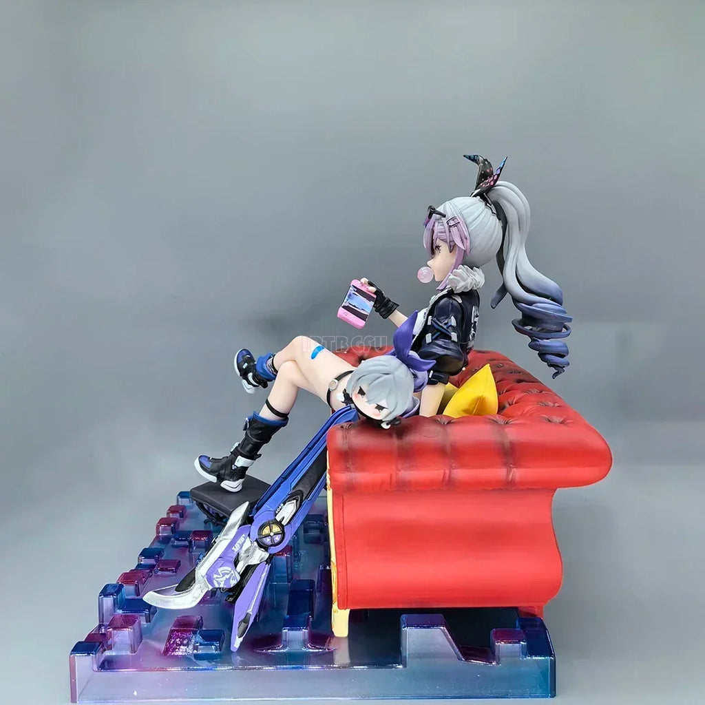 Game Honkai Star Rail Figure Peripheral Studio Hanser Silver Wolf Figurine GK Apex Innovation Figure Anime PVC Collection Statue