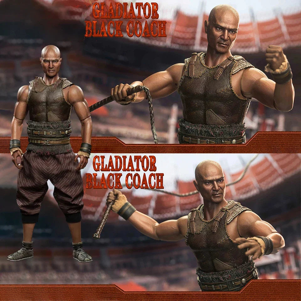 HHMODEL HAOYUTOYS 1/6 Maßstab 12 Zoll Militärische Actionfigur Schwarzer Coach Komplettset Sammler-Soldatenmodell Spielzeug