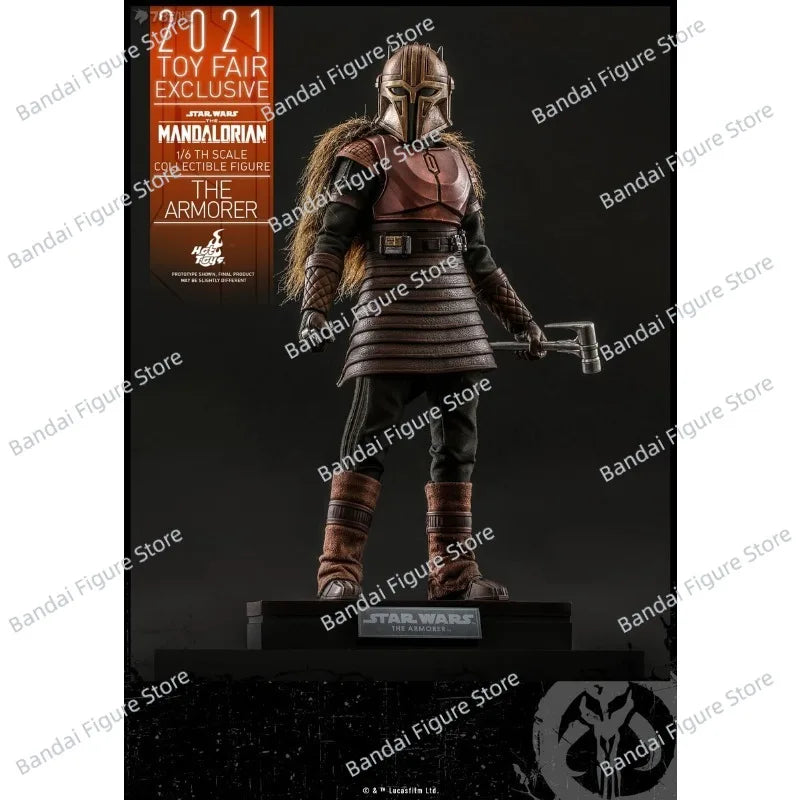 HOTTOYS HT 1/6 The Mandalorian Star Wars Movie TMS044 The Armor TMS097 PAZ VIZSLA Collectible 12" Full Set Soldier Fans Model