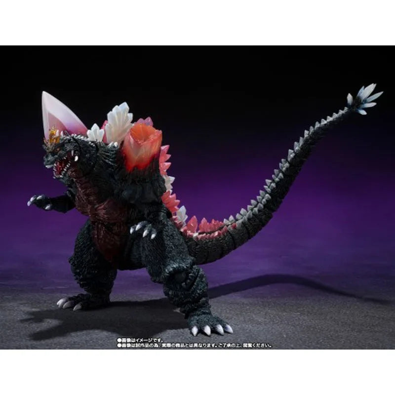 Bandai Original S.H.MonsterArts Godzilla Vs Space Godzilla Space Godzilla Fukuoka Duel Edition Model Toys Model Gifts for Boys