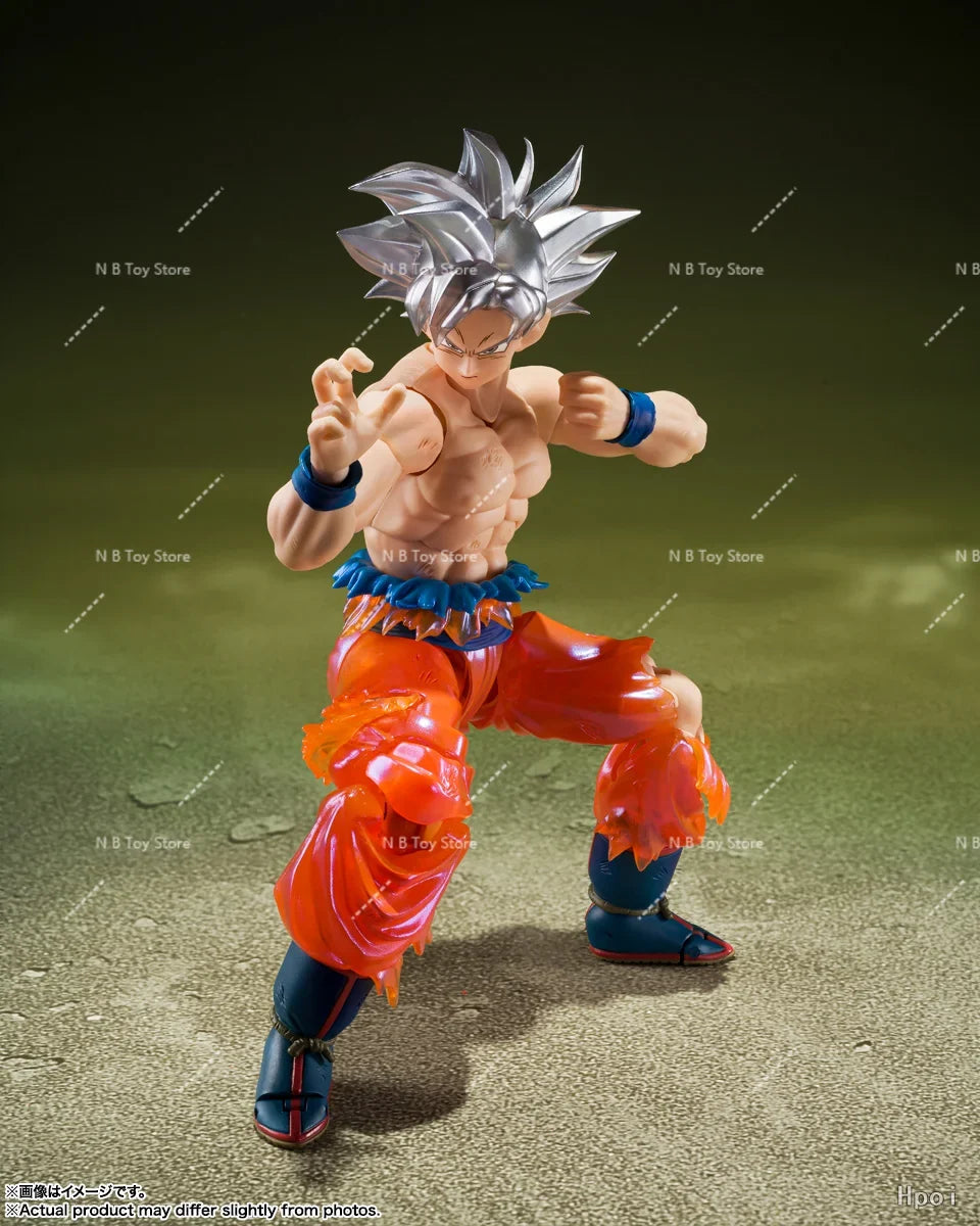 In Stock Bandai TNT Dragon Ball S.H.Figuarts SHF TNT Son Goku Ultra Instinct Limits Super Surpassedi Anime Action Figures Toys