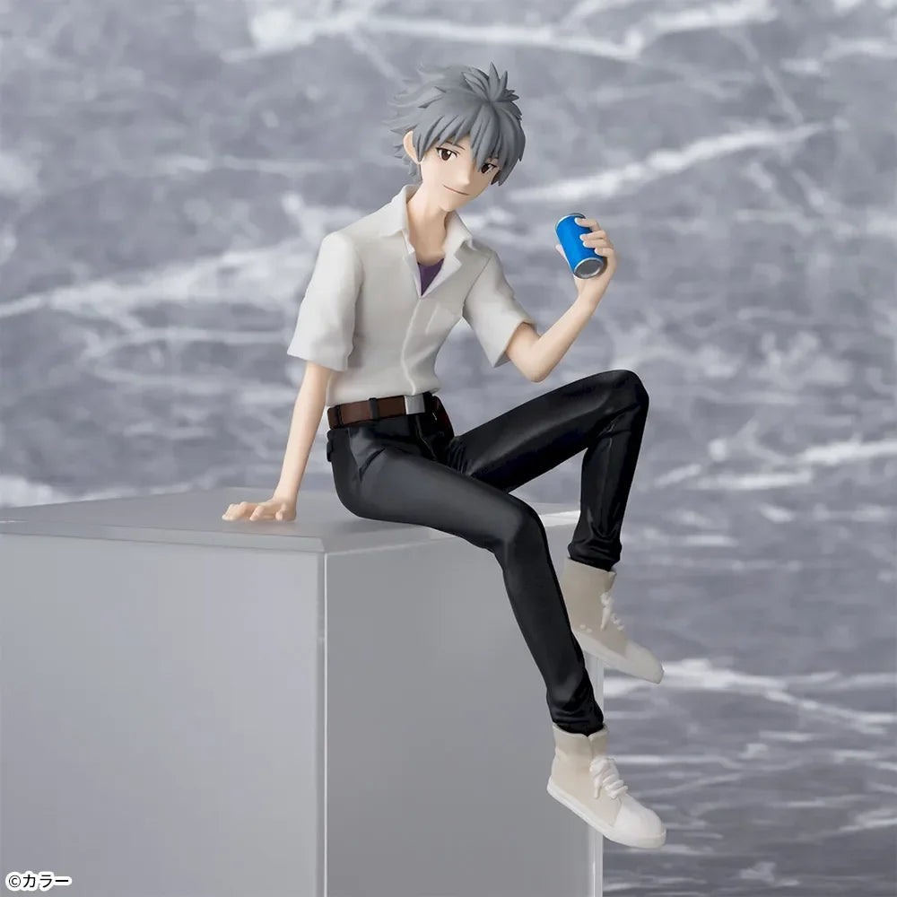 Original SEGA Evangelion Shin Gekijouban Nagisa Kaworu Chokonose  Action Figure Toys PVC Model Collection Anime Figurine Doll
