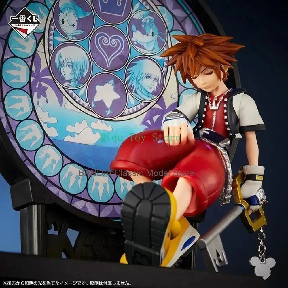 Kingdom Hearts Original Bandai Ichiban Kuji Sola Heart to Heart Anime Figure Boxed Model Collectible Statue Gifts For Boys Stock