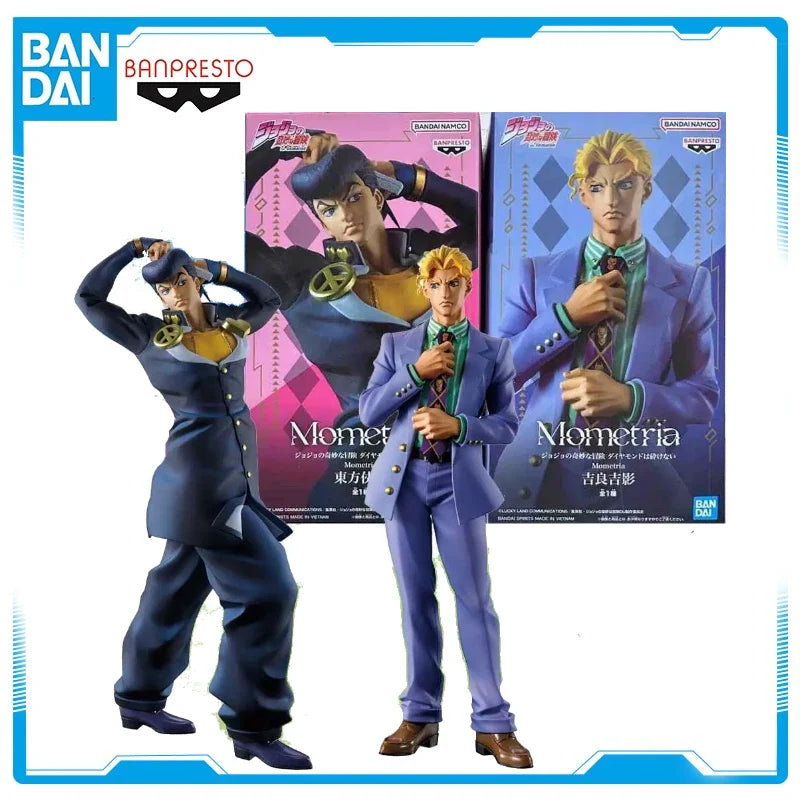 BANPRESTO Original JoJos Bizarre Adventure Diamonds Are Unbreakable Mometria Josuke Higashikata Yoshikage Kira Figur Anime-Modell