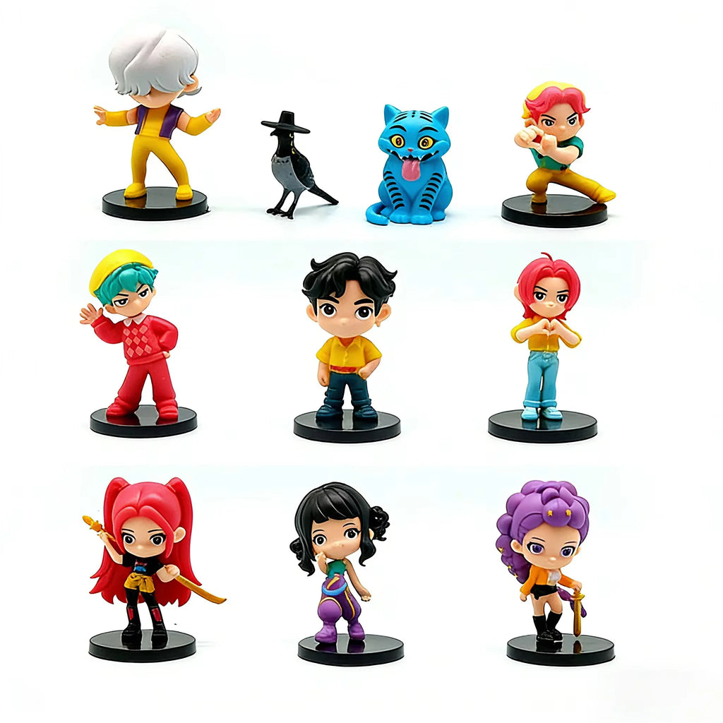 10pc K Action Toy Figures Pop Rumi Model Doll Toys For Childdren Demon Colletion Hunter