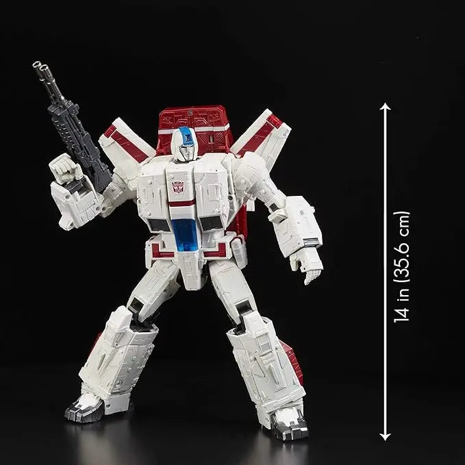 Reprint-Transformers Toys Generations War for Cybertron Commander WFC-S28 11-inch Jetfire Action Figure Toy- Siege Chapter
