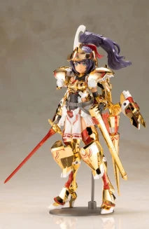 In Stock Original Kotobukiya Frame Arms Girl Mecha Girl Tuga 〈Golden Knight〉 16cm Animation Statue Hand-made Ornaments Doll