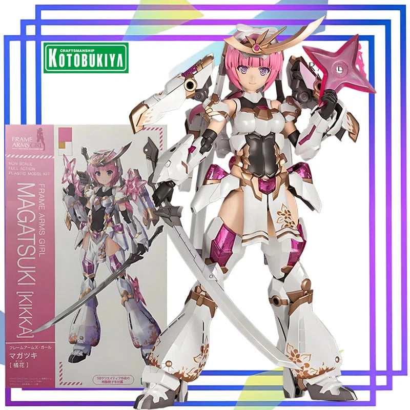 Kotobukiya Original Frame Arms Girl Series《Ketsuzuki [Tachibana Hana]》Anime Action Figure Assembly Model Toys Collectible Model