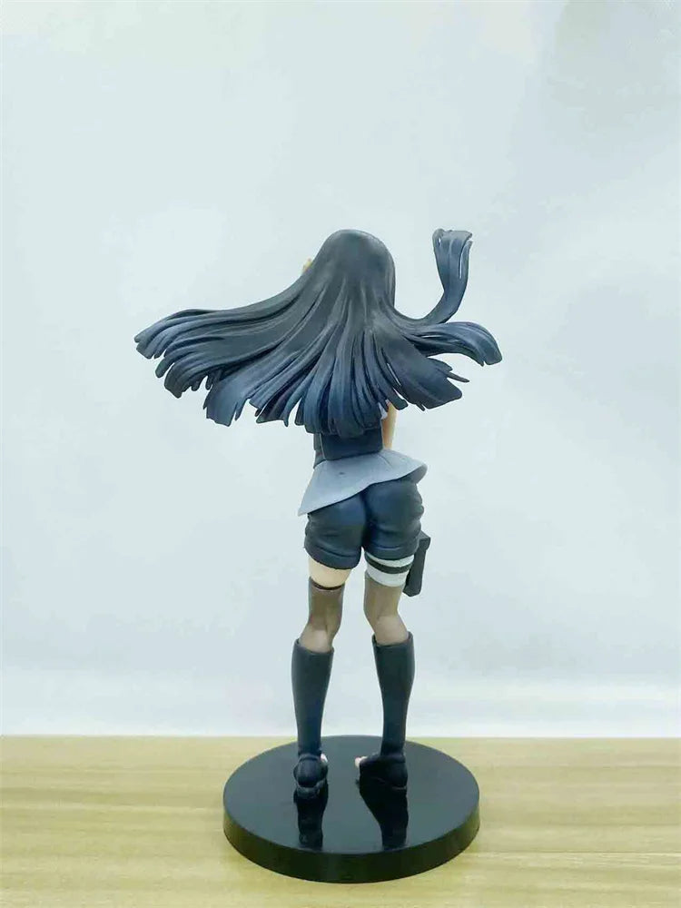 21CM Anime Naruto Shippuden Hyuga Hinata Action Figure PVC Statue Collection Model Toys Decoration Doll Ornament Gift For Kids