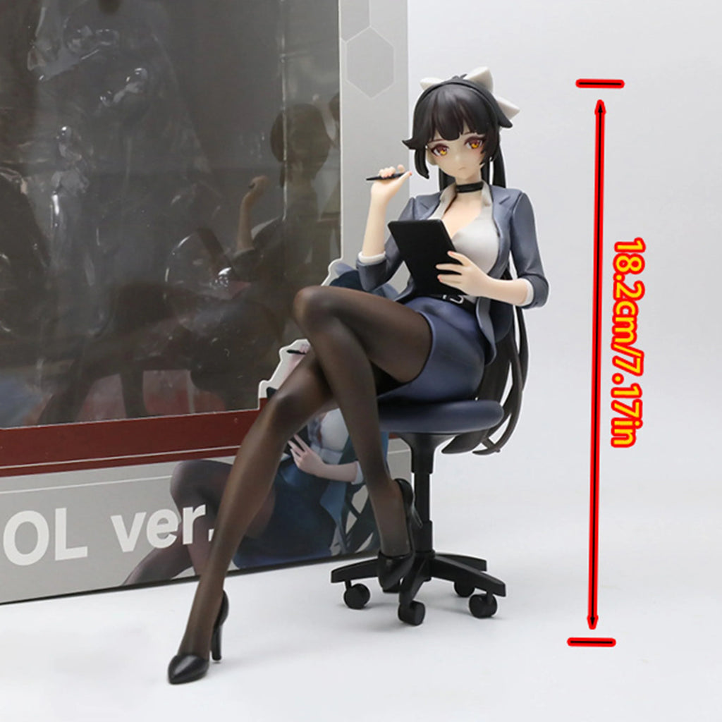 18cm Azur Lane Figure Ijn Takao Figures Pvc Game Statue Adult Collection Model Desk Decoration Doll Toys Halloween Gifts