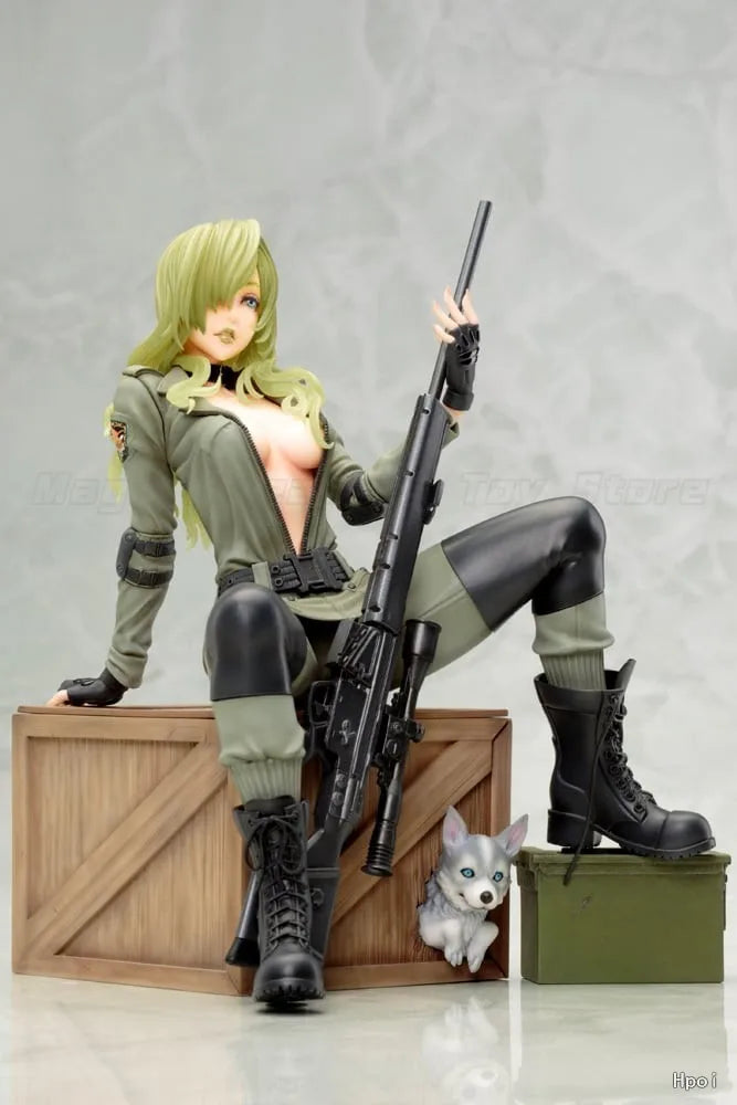 【In Stock】Original Kotobukiya BISHOUJO STATUE Sniper Wolf 1/7 Scale Model Figure Toy Gift