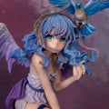 Neue 27 cm große, original chinesische Anime-Engelsmädchenfigur mit weißen Flügeln und Tauben, Sammlermodellspielzeug, Halloween-Weihnachtsgeschenk