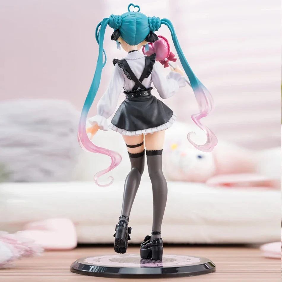 20cm Sexy Girl Hatsune Miku Anime Figure Fashion Subclture Miku Action Figure Christmas Gift PVC Collection Model Doll Toys