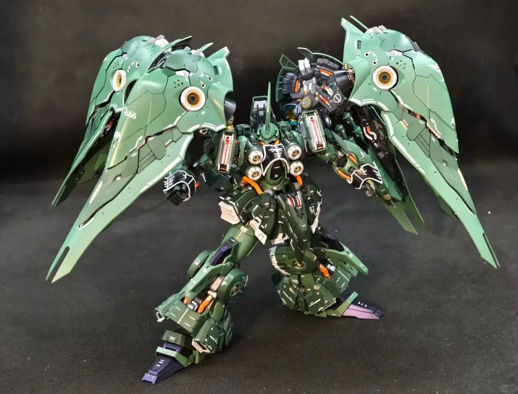 Axis Model Works 1/100 Kshatriya Osiris Aerial Dominator Mecha Modellbausatz LED Leucht-Kunststoffbausatz Sammelspielzeug
