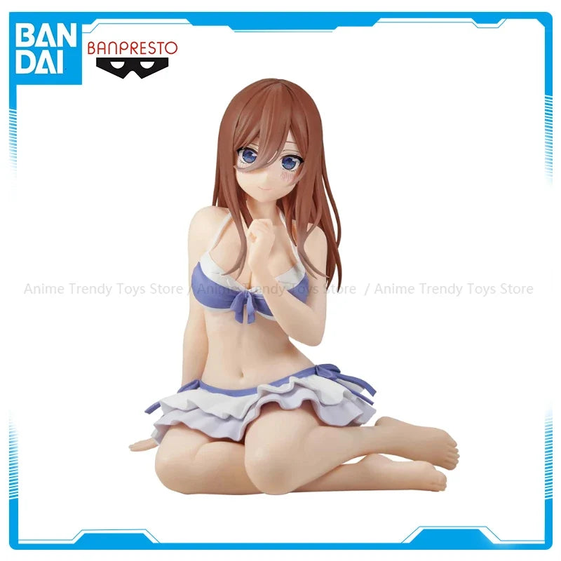 In Stock Bandai Banpresto Celestial vivi Nakano Miku The Quintessential Quintuplets Anime Action Figure Model Toys WY