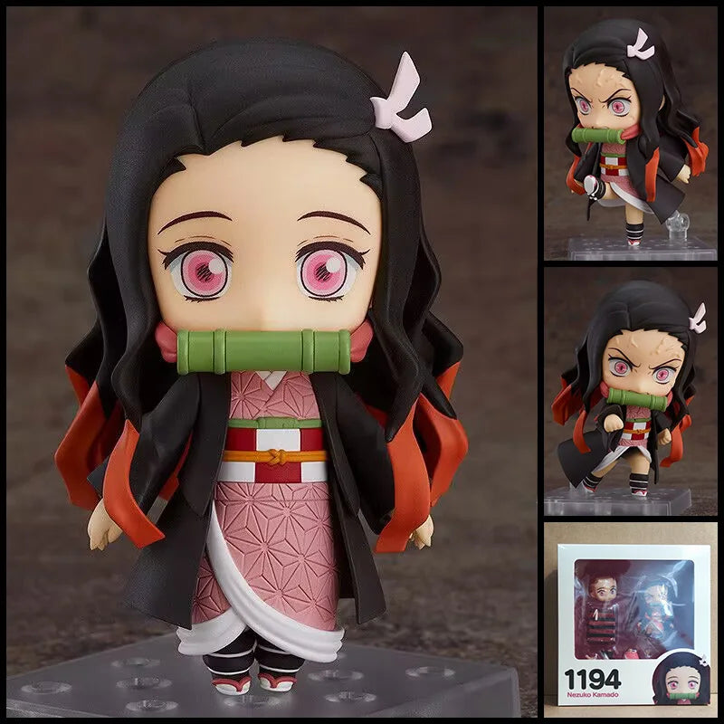 Demon Slayer Agatsuma Zenitsu Figma Action Figure - Anime Collectible Model Toy for Fans And Collectors Painted DX-522