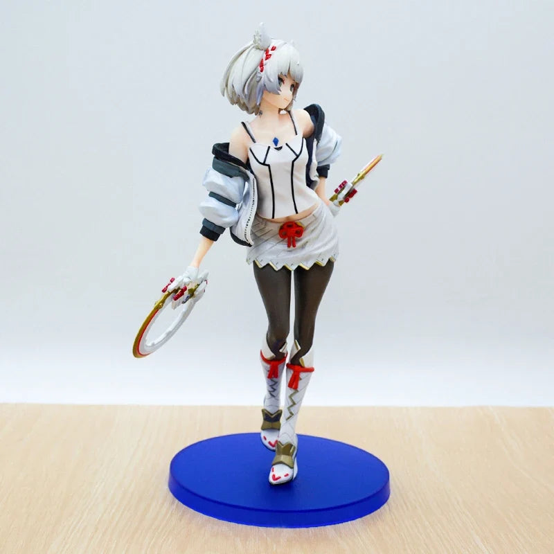 23cm Xenoblade Chronicles 3 Mio Anime Figure Pyra/Homura Action Figure Mythra/Hikari Figurine Game Statue Model Doll Toys Gifts