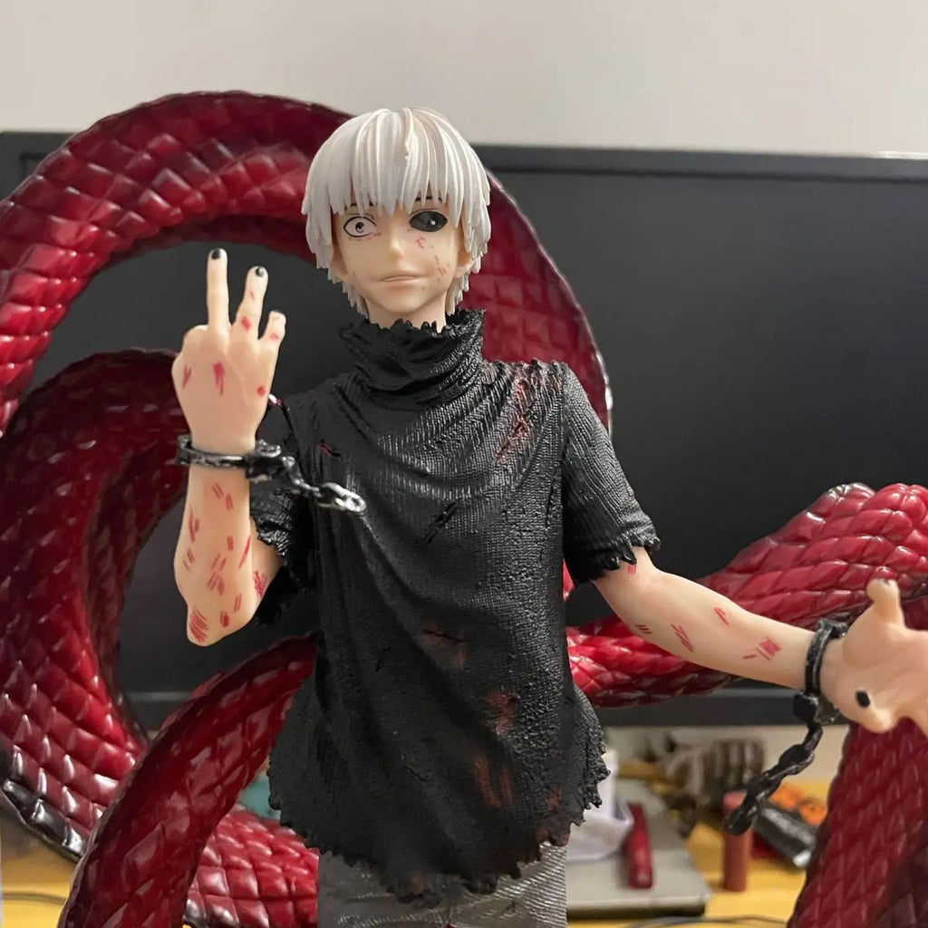Tokyo Ghoul Anime Figure Kaneki Ken Action Figures Ghoul Figurine Pvc Gk Statue Model Doll Collect Desk Decor Toys Birthday Gift