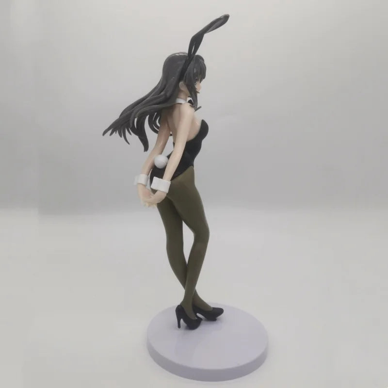 24cm Mai Sakurajima Bunny Girl Senpai Sexy Anime Figure Rascal Does Not Dream of Bunny Girl Senpai Action Figure Model Doll Toys