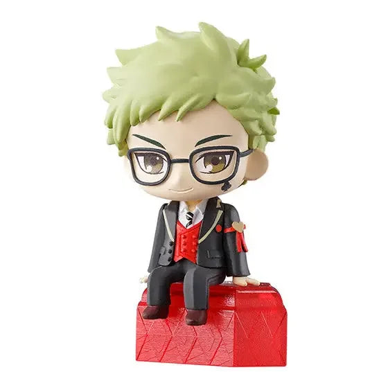 BANDAI Anime Twisted Wonderland Q Version Grim Crowley Riddle Rosehearts Gifts or Collection Genuine Action Figure Model Toys