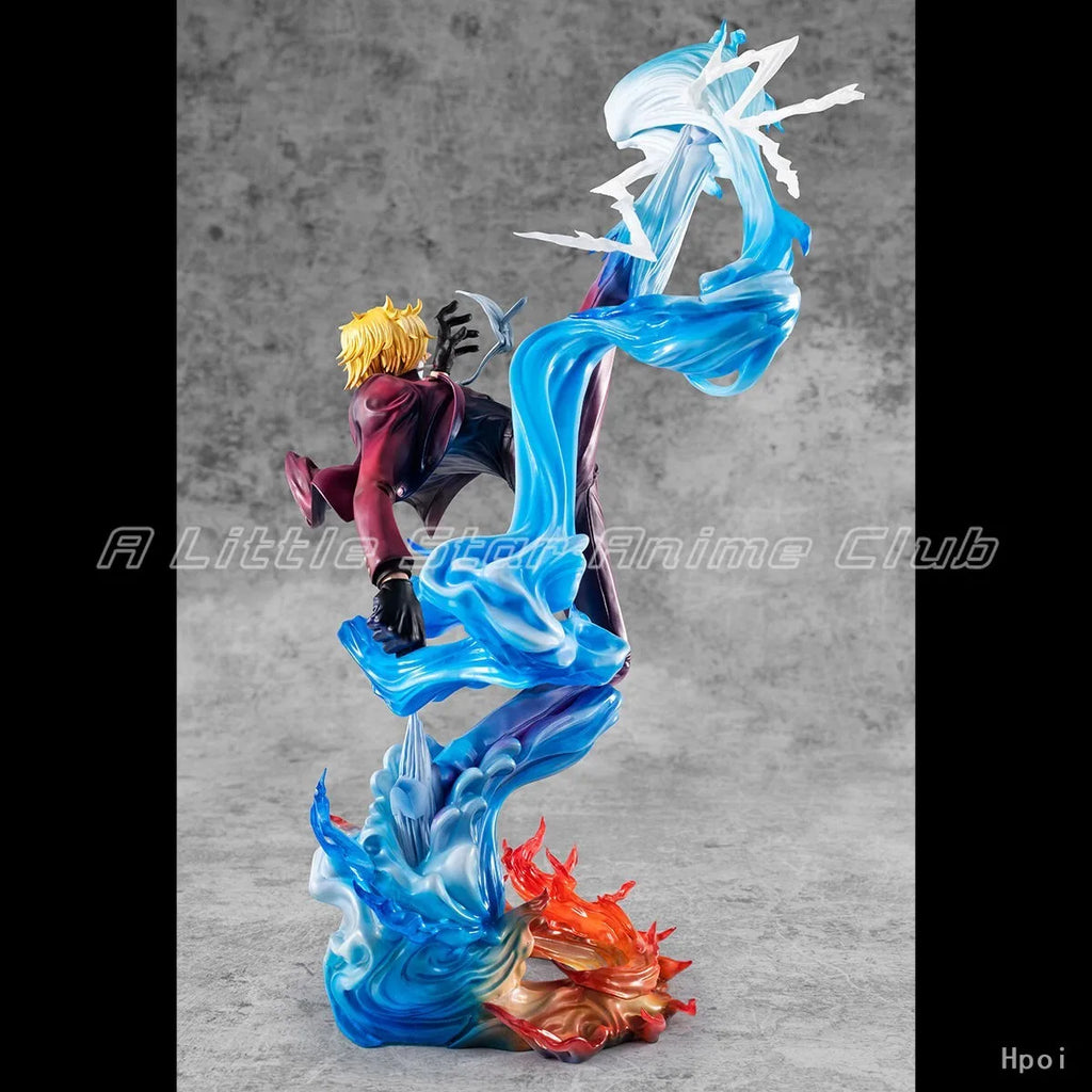 Original Kotobukiya Portrait of Pirates Maximum ONE PIECE Sanji Anime Figure Toy Model