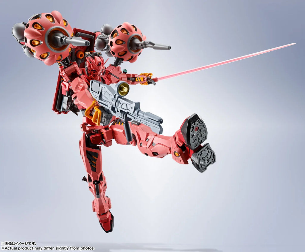 Officially Licensed BANDAI METAL ROBOT SPIRITS Mobile Suit Gundam GQuuuuuuX Red Gundam Figure Anime Action Model Genuine Toy