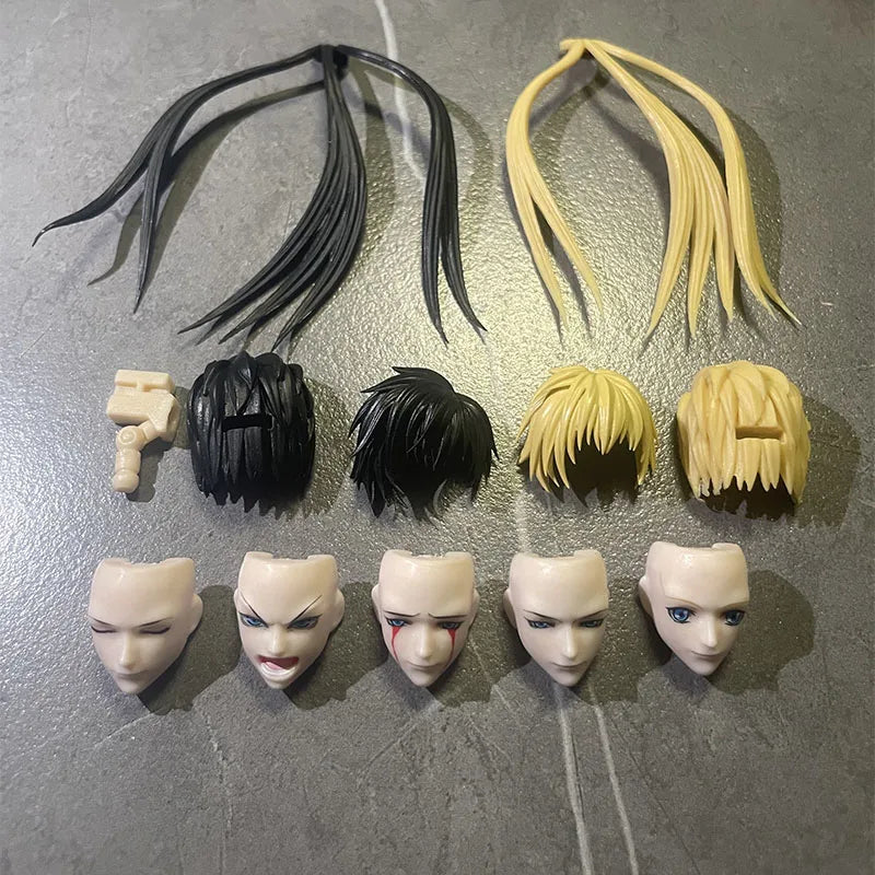Saint Seiya Myth Cloth EX Hades Emperor Alone Head Carving/5 Faces+Hair Lost Canvas/LC Knights of the Zodiac Figure In Stock