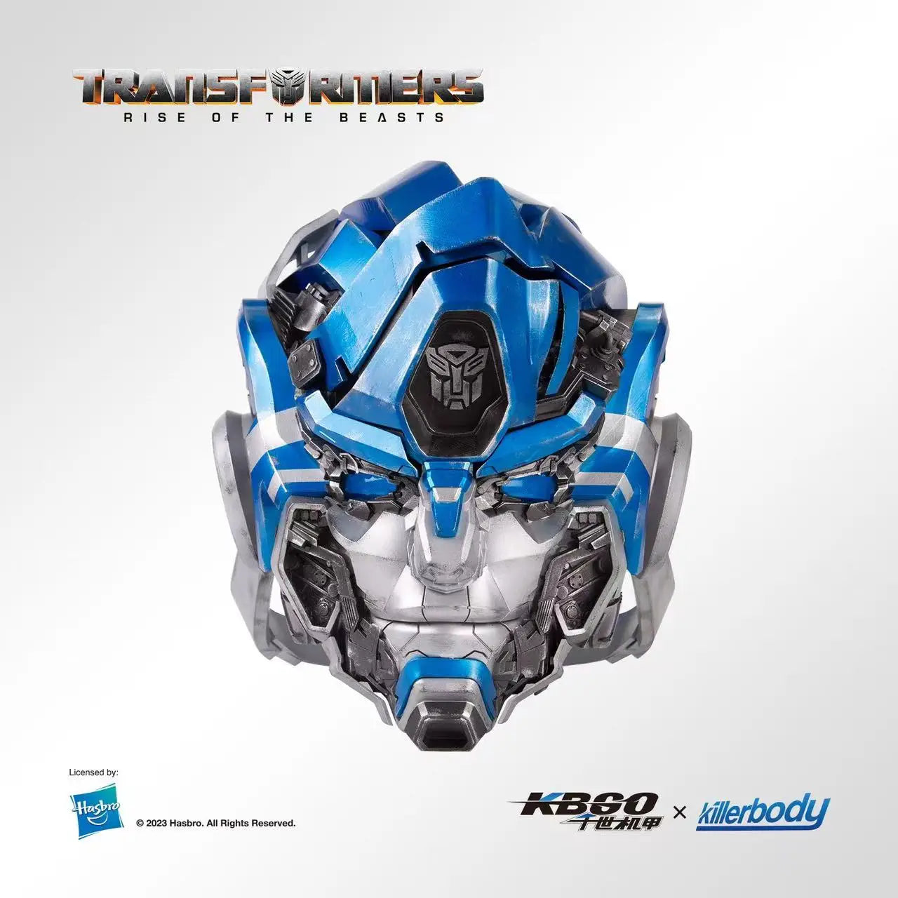 Transformers Mirage Speaking Sound Helmet With LED Light By Touch Control
