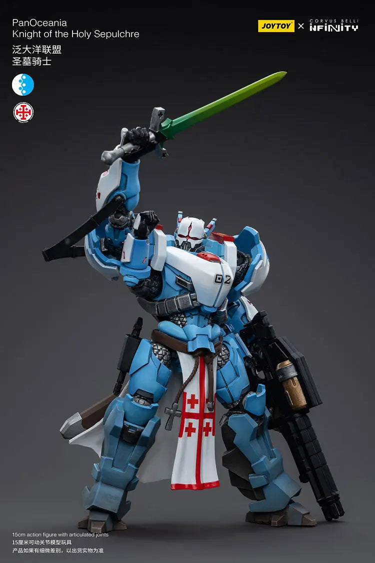 JOYTOY Infinity PanOceania Knight Of The Holy Sepulchre Action Figures Original Model Doll Original Collect Decoration Gift Toys