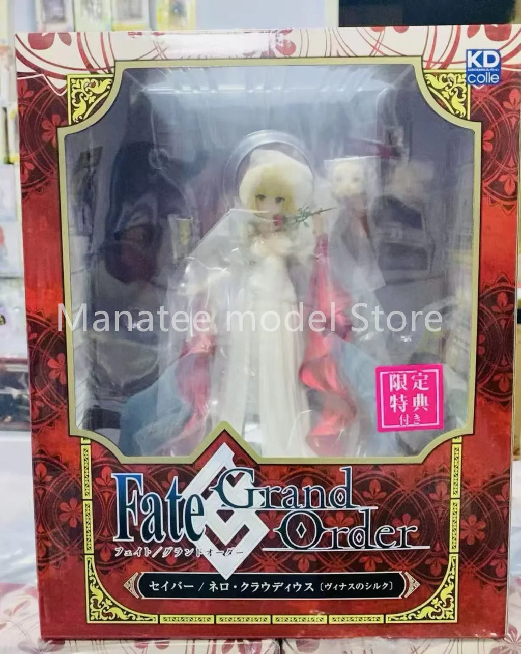  KADOKAWA Original Saber/Nero Claudius Venus's silk ver. 1/7 PVC Action Figure Anime Model Toys Collection Doll Gift