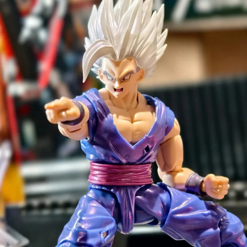 100% Original Bandai Dragon Ball Z 2025 SDCC S.H.Figuarts Exclusive Edition Son Gohan Beast SDCC Anime Action Models Toys Gifts