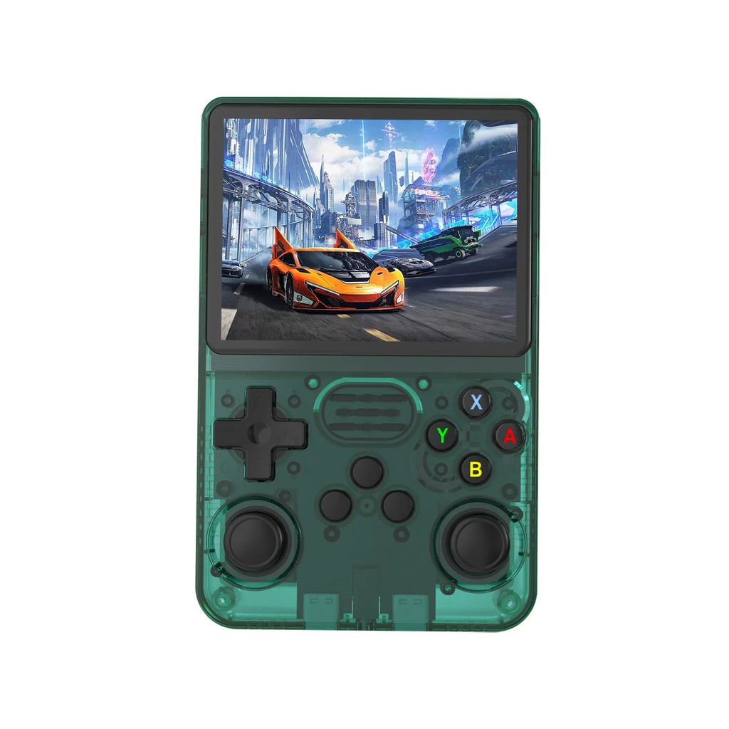 R36S Retro Handheld Gaming Console 3.5Inch IPS 640x480 Screen Built in 64GB Memory Classic Games Portable Handheld Game Console