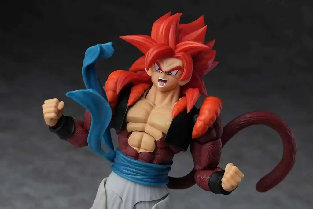 New Product Reservation Tonsen/KAMIONE Studio Dragon Ball Ssj4 Gogeta Action Figure 1/12 Fusion Warriors Gogeta Anime Model Toy