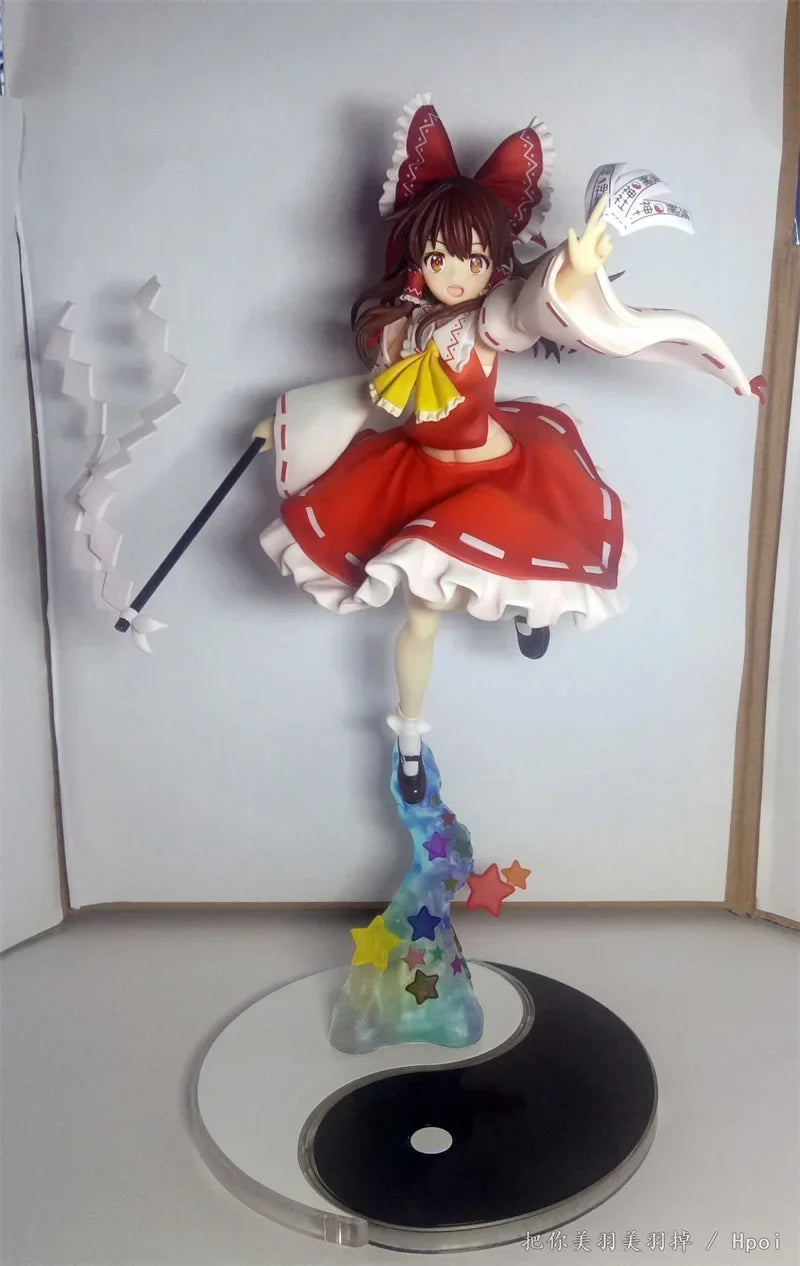 Reimu Hakurei Marisa Kirisame 1/7 100% Genuine Original Anime Figure Toys Collection Model