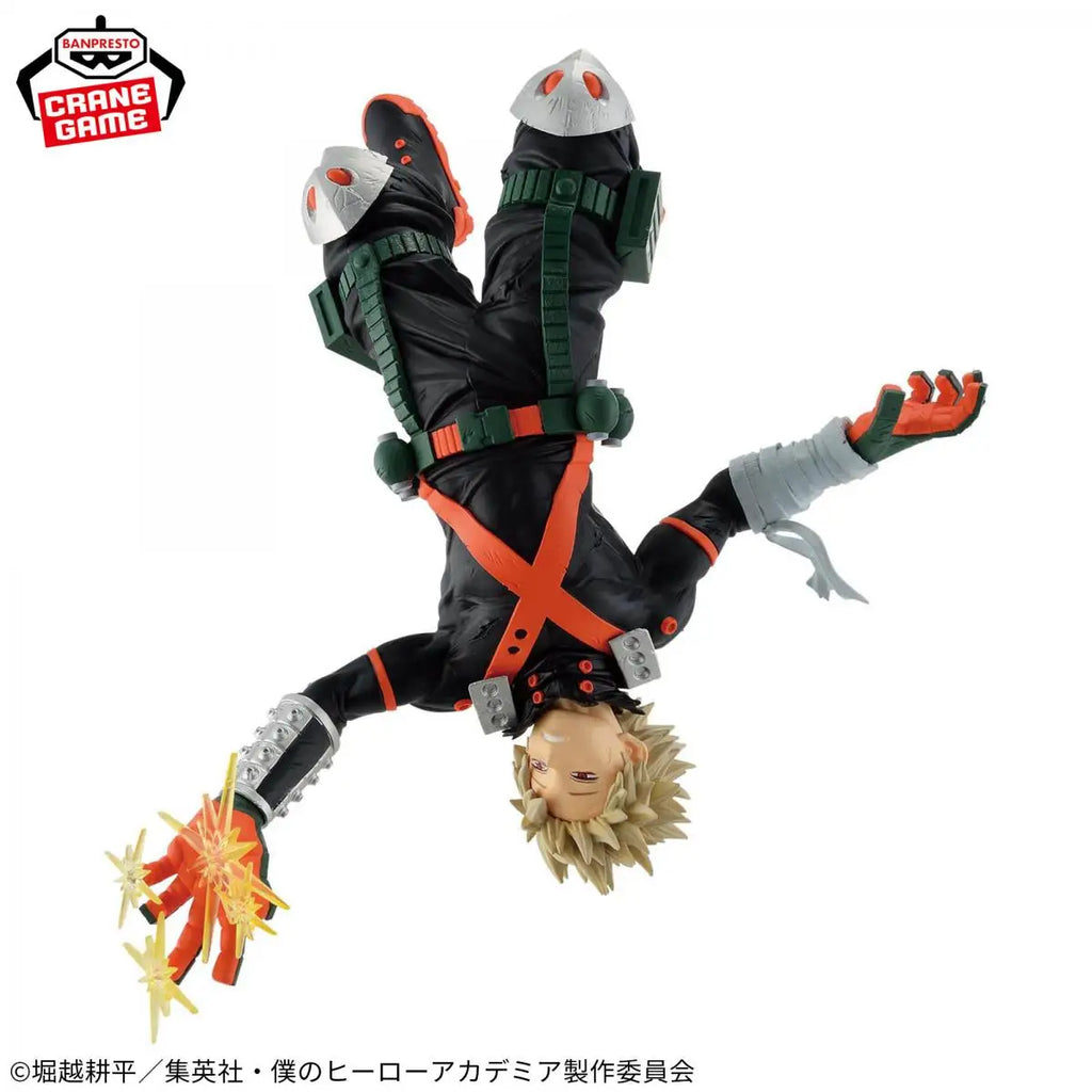 BANDAI Original Figure My Hero Academia MAXIMATIC KATSUKI BAKUGO Action Toy Figures PVC Model Collect Statue Toys For Kids Gifts