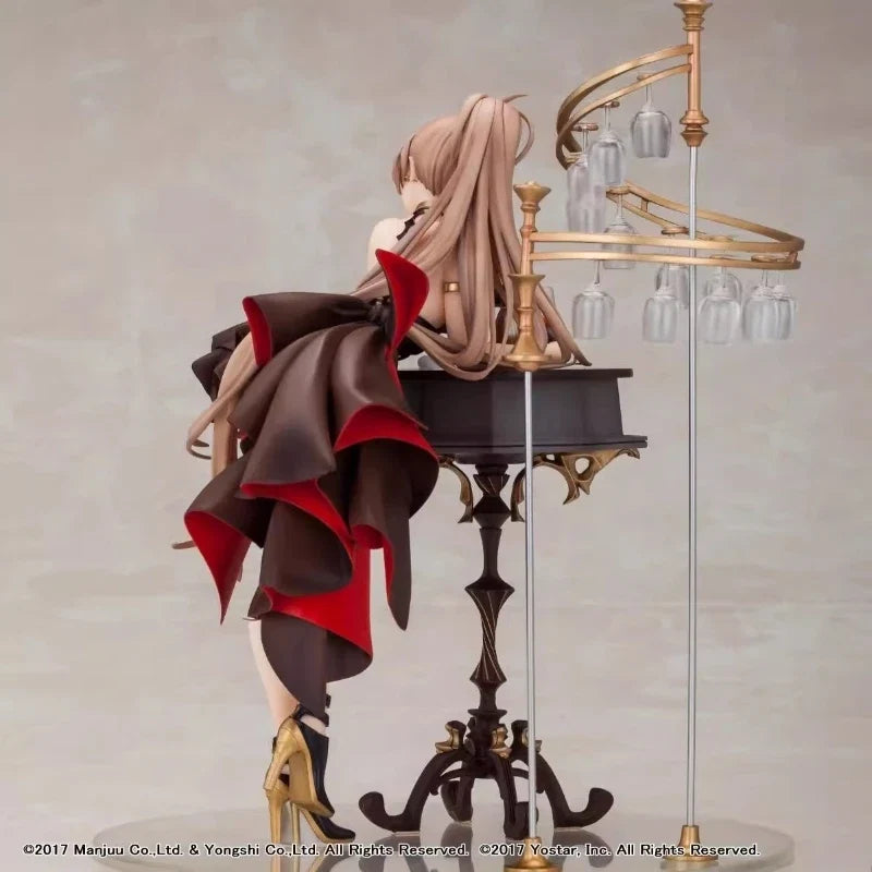 In Stock Original  Wings Inc 1/7 Mnf Jean Bart Figure Azur Lane Anime Figures Dress Ver Girl Statue Cartoon model desktop