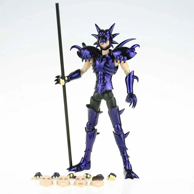 In Stock RH Saint Seiya Myth Cloth EXM Lycaon Phlegyas Hades Specters Knights of The Zodiac Anime Action Figure Toy Gift