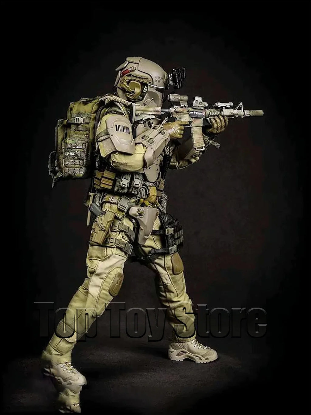 Original GWG004 Desert Raider 1/6 Male Soldier Military Action Figure Full Set Collectible Model Toys Gift