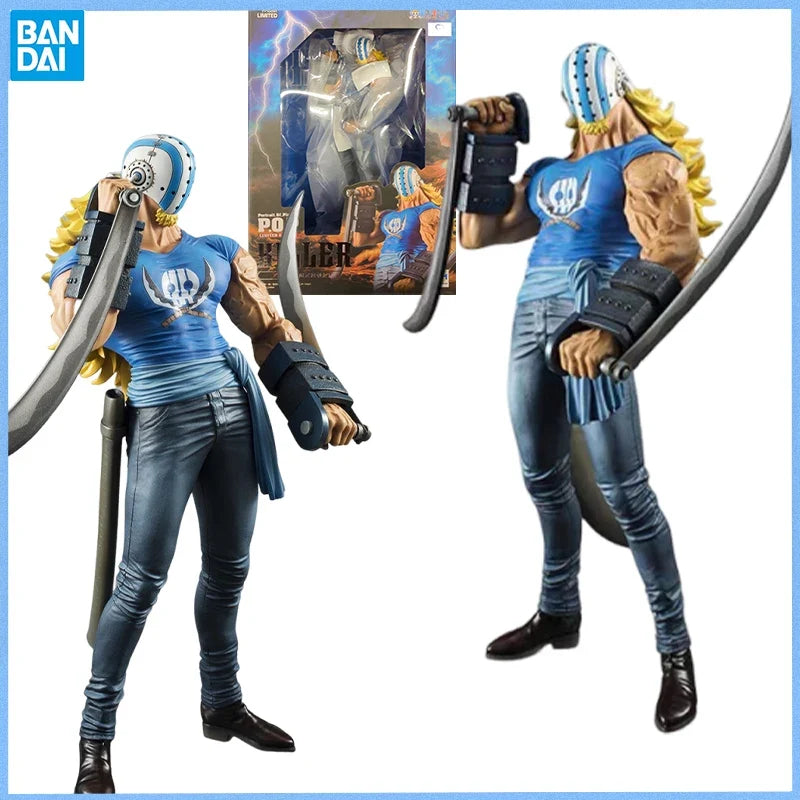 Bandai Genuine MegaHouse ONE PIECE Killer Limited reissue version Anime figure Movable toy Action Figures Doll for Collectors