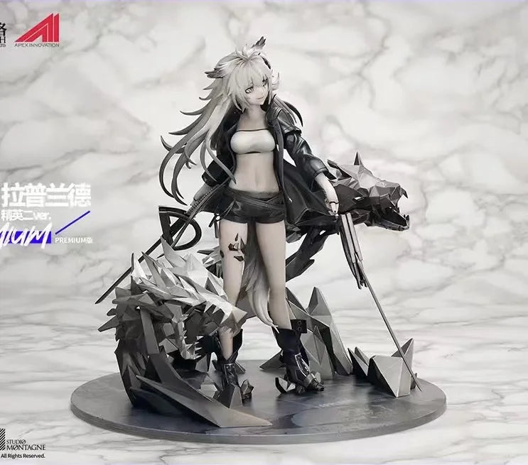 100% Original:Arknights Lapland 1/7 PVC Action Figure Anime Figure Model Toys Figure Collection Doll Gift