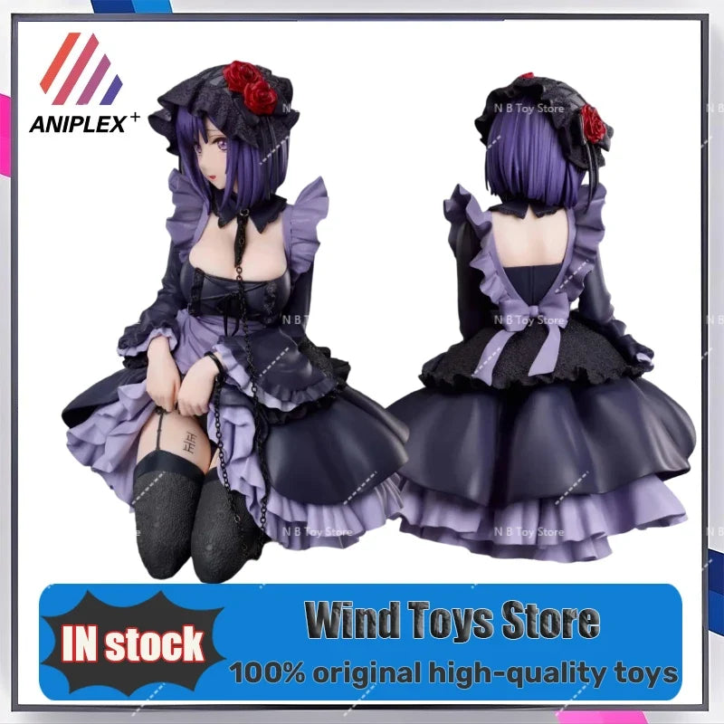 Original ANIPLEX My Dress-Up Darling 14cm Marin Kitakawa Statuette PVC Model Doll Toy Collection for Gift Children