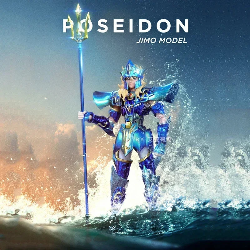 In Stock JM.MST Model Saint Seiya Myth Cloth EXM/EX Poseidon Sea Emperor with Casual Wear Knights of The Zodiac Action Figure