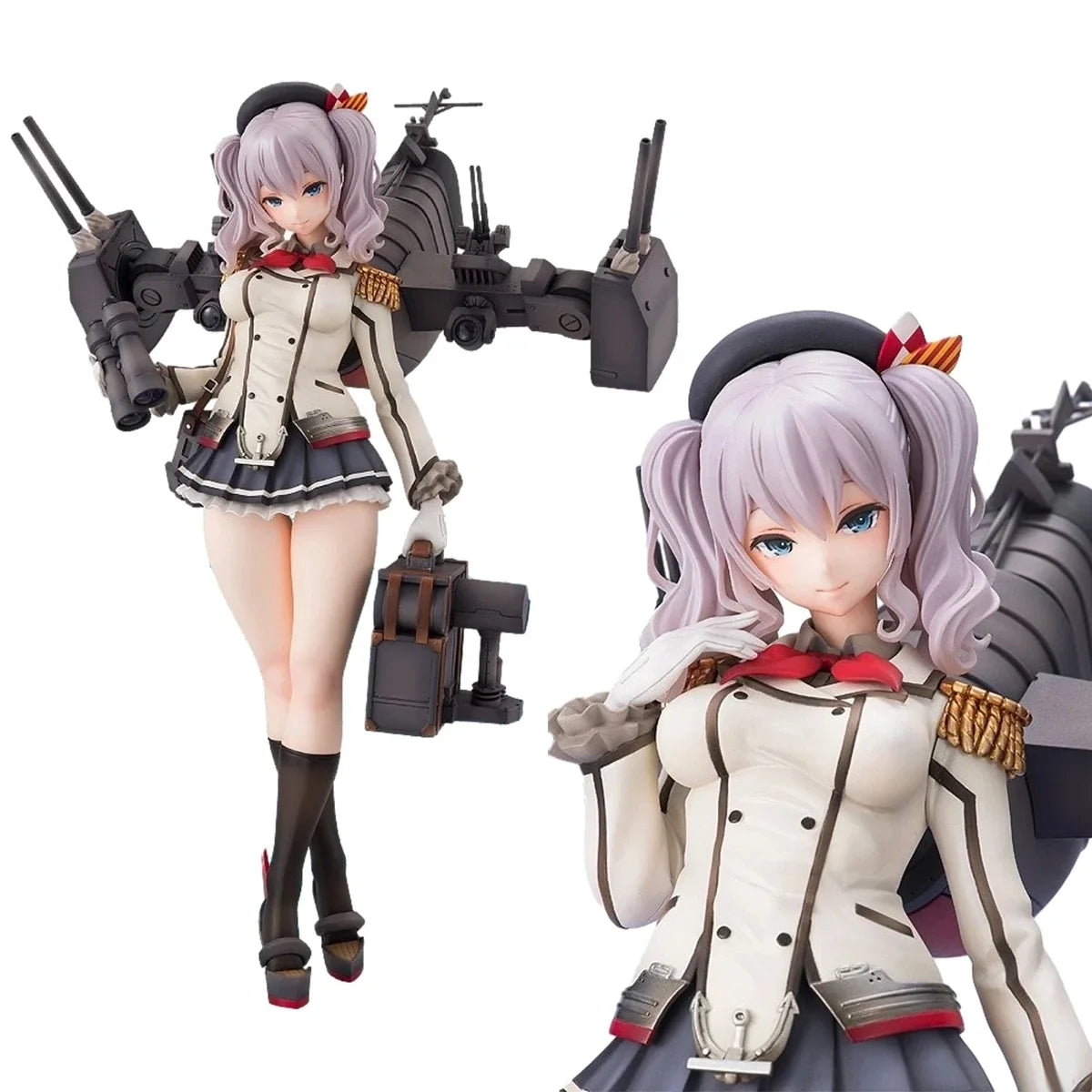 24CM Kantai Collection Figure Kan Colle Kashima Hibiki Azur Lane Anime Girl PVC Action Figure Toy Game Statue Model Doll