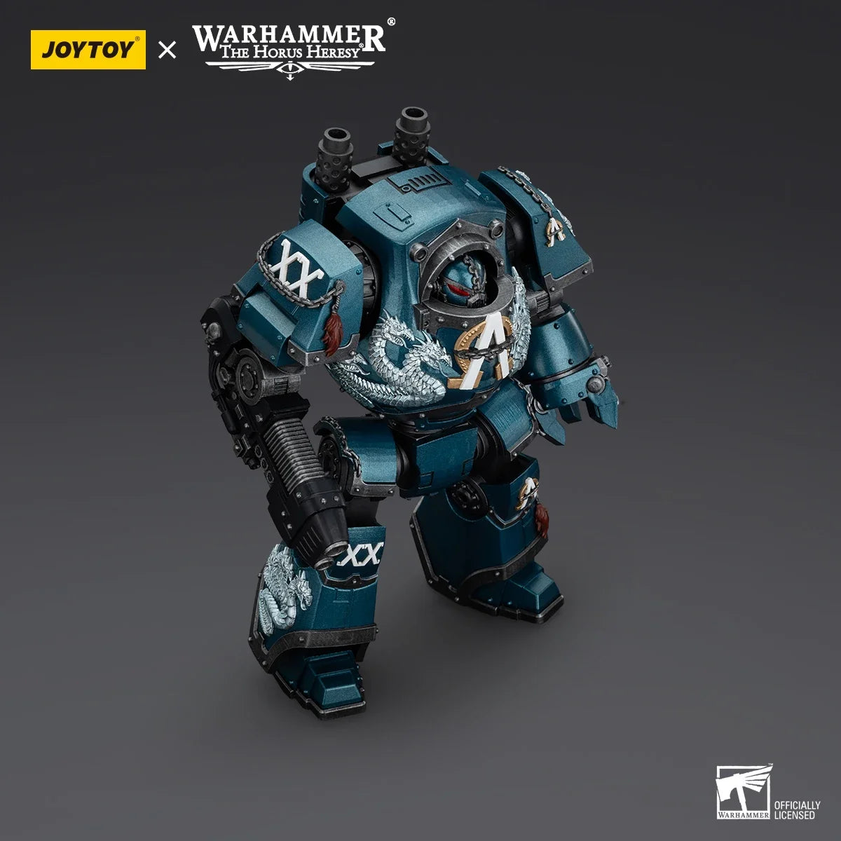 JOYTOY Warhammer 30K Alpha Legion Action Figure 1/18 Alpha Legion Alpharius Anime Figure Articulated Joints Collection Model Toy