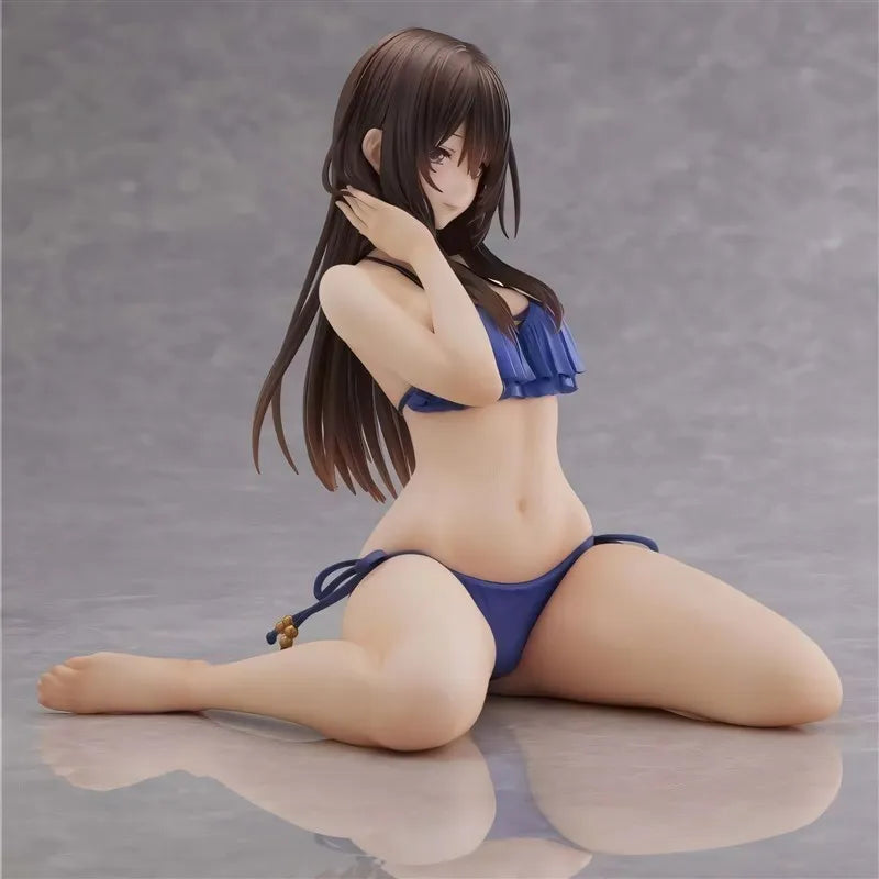 Sexy Swimwear Collectible Figure Desktop Car Ornament for Boys Anime Model Case Static Sto Available Adult Themed Collectible