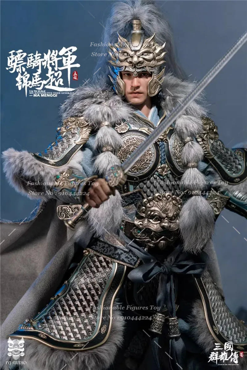 FYJ-STUDIO FYJ 001 1/6 Men Soldier Brave Ancient Chinese General Ma Chao Full Set 12Inch Action Figure Body Toys Collection