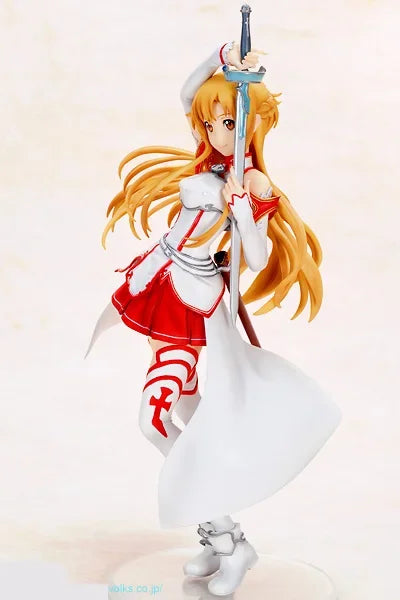 1/7 Anime Uncolored Resin Figure Kit Yuuki Asuna Sword Art Online Unpainted Garage Resin Kit Model GK White mold TOYS Gift