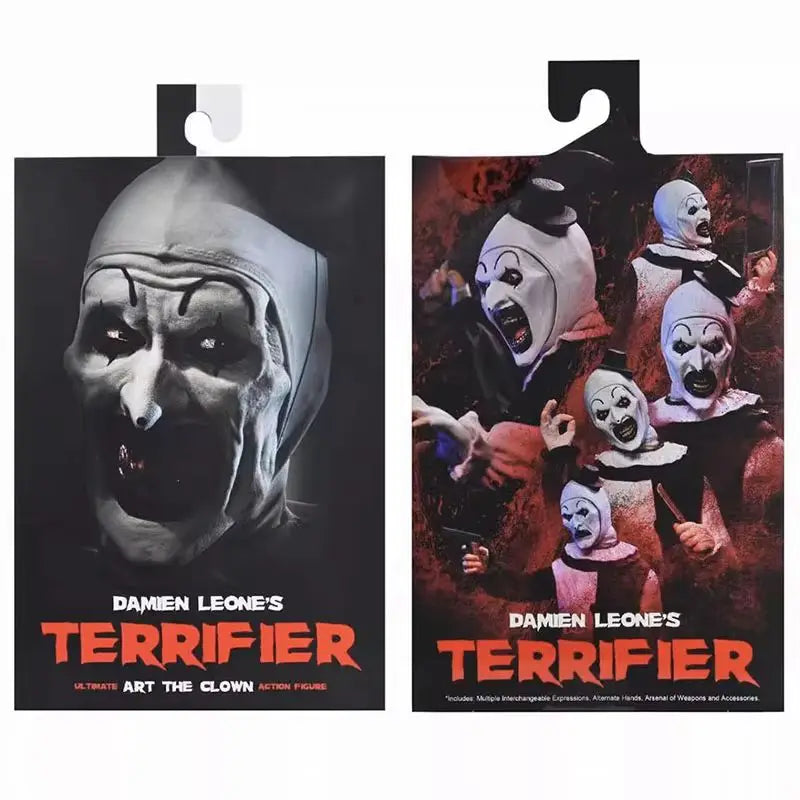 Original NECA 45251 Art The Clown Figure Damien Leone'S Terrifier Action Figure Anime Figurine Collectible Model Doll Toys Gifts