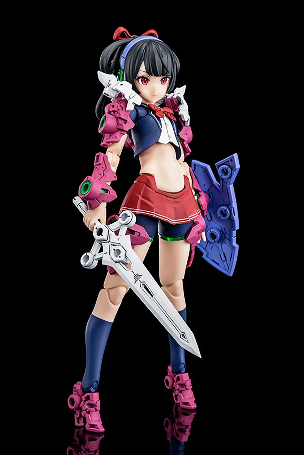In Stock Genuine Kotobukiya Model Kits Megami Device Buster Doll Knight 1/1 H=160mm Assembly Model Action Mecha Girl Collection