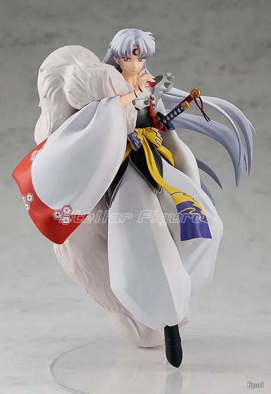 【SF】In Stock GSC POP UP PARADE InuYasha Sesshoumaru Kikyou Higurashi Kagome Figures Model Collection Anime